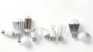 LED light bulbs.
